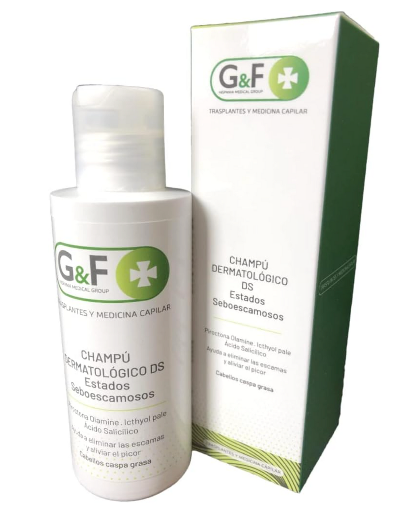 Champú para Dermatitis Seborreica y Estados Descamativos - Reduce Picor, Exceso de Sebo y Facilita Eliminación de Escamas - Para Pelo Graso - 125ml