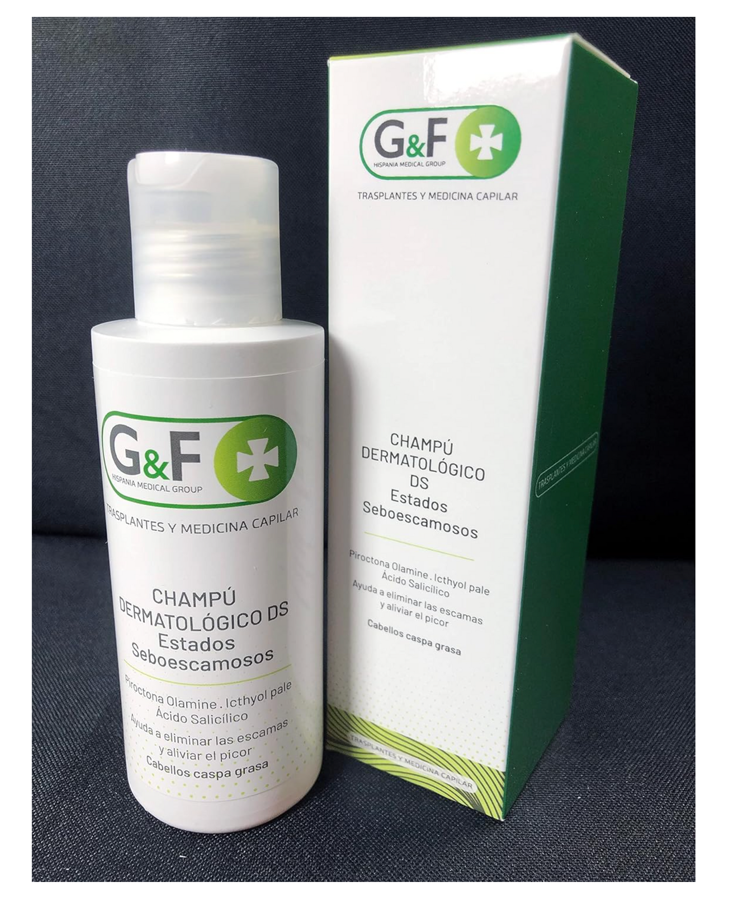 Champú para Dermatitis Seborreica y Estados Descamativos - Reduce Picor, Exceso de Sebo y Facilita Eliminación de Escamas - Para Pelo Graso - 125ml