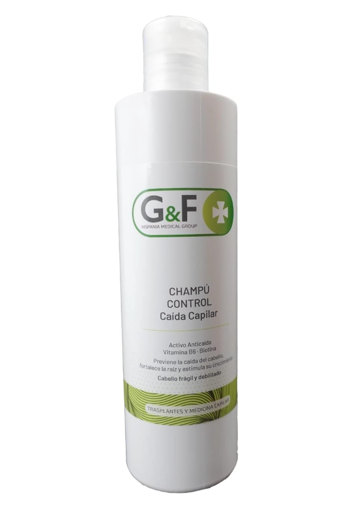 Champú caída pelo. Champú anticaída para hombre y mujer en botella de 300ml. Shampoo contra la caída del cabello. Frena la caída del cabello y estimula su crecimiento. Previene y frena la caída.